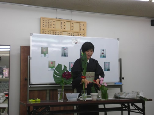 生花アレンジ教室