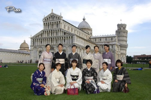 イタリア紀行 『キモノ ＤＥ 散策』