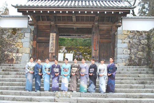 三千院散策・協会認定式＆パーティ