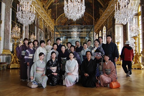 キモノDE散策 in パリ