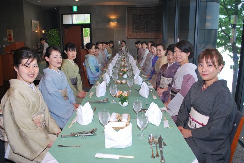 講師食事会 - コーザボーレ