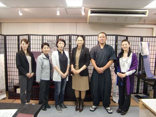 東京産地研修 江戸小紋