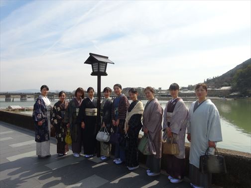 京都工房見学・嵐山散策